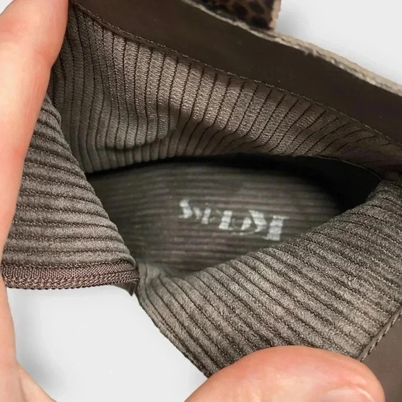 Korks Leyland Ankle Boot Snake Print Leather Womans Size 8 M - Picture 8 of 9